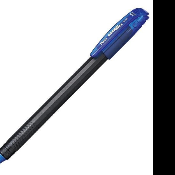 BOLIGRAFO GEL LIQ. STIC BL417-C PENTEL 0.7MM AZUL E12576